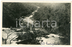 1930 ca CONGO BELGE - KATANGA - Chutes *Photo Léopold GABRIEL 322 Fotografia originale d'epoca, con timbro del fotografo al verso.FOTOGRAFO: L&eacute;opold Gabriel - Panda - Katanga  GOOD/buono  Formato: 14x9 cm originale e autentica 1