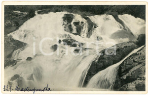 1930 ca CONGO BELGE - KATANGA - Chutes *Photo Léopold GABRIEL 321 Fotografia originale d'epoca, con timbro del fotografo al verso.FOTOGRAFO: L&eacute;opold Gabriel - Panda - Katanga  GOOD/buono  Formato: 14x9 cm originale e autentica 1