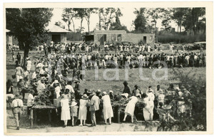 Fotografia d epoca originale 1930 ca CONGO BELGE KATANGA  RÃ©colte de produits  Photo LÃ©opold GABRIEL nÂ° 68 1