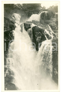 1929 CONGO BELGE - Rivière LUFIVA - Photo Léopold GABRIEL n° 5 Fotografia originale d'epoca, in formato cartolina postale, con didascalia manoscritta al verso.FOTOGRAFO: L&eacute;opold Gabriel - Panda - Katanga  GOOD/buono  Formato: 9x14 cm originale e autentica 1