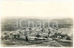 1929 CONGO BELGE - JADOTVILLE - Camp minier ^Photo 14x9 cm Fotografia d'epoca, in formato cartolina postale. GOOD/buono  Formato: 14x9 cm originale e autentica 1