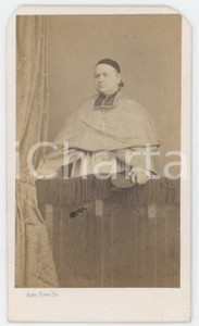 Fotografia d epoca originale 1865 ca Monseigneur LouisÃ‰douard PIE Ã©vÃªque Poitiers Photo BISSON FrÃ¨res CDV 1