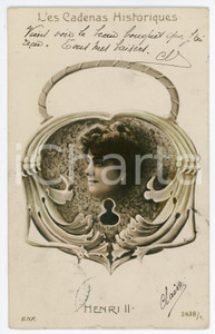1905 FRANCE Les Cadenas Historiques - Henri II - Carte postale 2438/1  Cartolina postale d'epoca, viaggiata. GOOD/buono  Formato: 9x14 cm originale e autentica 1