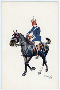 1904 Artist Fritz SCHÖNPFLUG - Austro-Hungarian Army -  Cavalry officer (3)  Cartolina postale d'epoca, non viaggiata.CONDIZIONI: GFORMATO: FP    originale e autentica 1