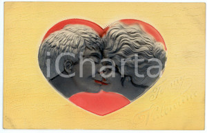1920 ca LOVERS To my Valentine - Embossed ILLUSTRATED Postcard FP NV  Cartolina postale d'epoca, non viaggiata.CONDIZIONI: FAIRFORMATO: FP    originale e autentica 1