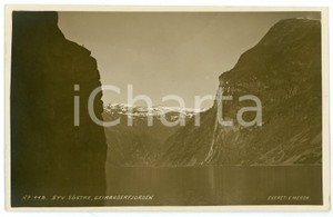 1910 ca NORWAY Syv Sostre - Geirangerfjorden - Postcard FP NV Cartolina postale d'epoca, non viaggiata.EDITORE: E. Merok GOOD/buono  Formato: FP originale e autentica 1