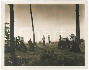 1928 UK Silent war film "Balaclava" - On the set - RARE photo 25x20 cm Fotografia originale d'epoca, con didascalia manoscritta al verso. GOOD/buono minimo strappo al lato superiore Formato: 25x20 cm originale e autentica 1