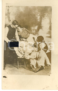 1910 ca VINTAGE EROTIC Groupe sex - 5 people - PORN Photo RPPC Fotografia originale d'epoca, in formato cartolina postale. GOOD/buono  Formato: 9x14 cm originale e autentica 1