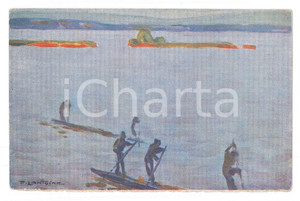 1910 ca COMPAGNIE BELGE MARITIME du CONGO - Carte postale Fernand LANTOINE  Cartolina postale d'epoca, non viaggiata. GOOD/buono  Formato: 14x9 cm originale e autentica 1