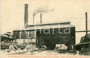 1910ca HAUTMONT Aciérie Martin-Siemens des FORGES DE LA PROVIDENCE Carte postale  Cartolina postale d'epoca, NON viaggiata.CONDIZIONI: FAIR (piegatura all'angolo superiore sinistro)FORMATO: FP    originale e autentica 1