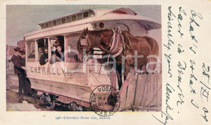 1909 DENVER, COLORADO Cherrelyn horse car - Postcard FP VG  Cartolina postale d'epoca, viaggiata.CONDIZIONI: FFORMATO: FP    originale e autentica 1