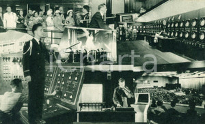 1935 ca NEW YORK Scenes from the Radio City NBC Studio Tour - Postcard FP NV  Cartolina postale d'epoca, non viaggiata.CONDIZIONI: FFORMATO: FP    originale e autentica 1