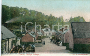 1910 ca CARRONBRIDGE (SCOTLAND) View of the village - Postcard FP NV  Cartolina postale d'epoca, non viaggiata.CONDIZIONI: FFORMATO: FP    originale e autentica 1