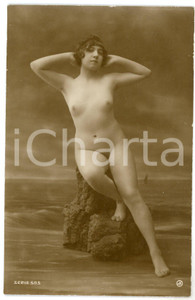 1910 ca VINTAGE EROTIC Nude woman at the sea - Postcard JA PARIS 505  Fotografia seriale d'epoca, in formato cartolina.Editore JA Paris - Serie 505CONDIZIONI: F FORMATO: FP    originale e autentica 1
