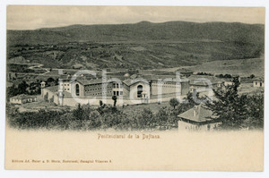 1905 ca DOFTANA (ROMANIA) Penitenciarul - View of the prison - Vintage postcard Cartolina postale d'epoca, non viaggiata.CONDIZIONI: GFORMATO: FP    originale e autentica 1