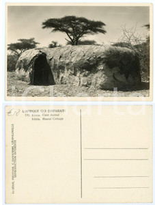 1930 C. ZAGOURSKI «L'Afrique qui disparaît» KENIA Case MASSAI *Postcard 170  Fotocartolina postale d'epoca, appartenente alla 2^serie «L'Afrique qui disparaît» del fotografo Casimir Zagourski (Léopoldville).N°170, non viaggiata. GOOD/buono  Formato: 14x9 cm originale e autentica 1