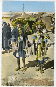 1930 ca MAROC PITTORESQUE Les porteurs d'eau - Carte postale FP NV  Cartolina postale d'epoca, viaggiata.EDITORE: Ed. Jeff, Casablanca - Fotografia di Robert DirennCONDIZIONI: FAIRFORMATO: FP    originale e autentica 1