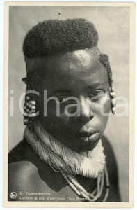 1950 ca CONGO - COSTERMANSVILLE Une jeune Unya Bongo - Carte postale FP NV  Cartolina postale d'epoca, non viaggiata.CONDIZIONI: FAIRFORMATO: FP    originale e autentica 1