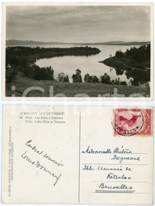 1930 ca C. ZAGOURSKI «L'Afrique qui disparaît» Lac KIVU à BUKAWU *Postcard 95  Fotocartolina postale d'epoca, appartenente alla 2^serie «L'Afrique qui disparaît» del fotografo Casimir Zagourski (Léopoldville).N° 95, viaggiata. CONDIZIONI:FAIR/discreto piegature angolariFORMATO: 14x9 cm originale e autentica 1
