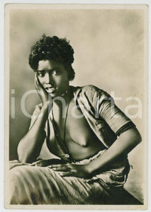 1935ca ERITREA Ragazza bilena NUDO ETNICO Cartolina FG NV (1)  Cartolina postale d'epoca, non viaggiata.EDITORE: A. Baratti, AsmaraFOTOGRAFIA: ReduxCONDIZIONI: FAIRFORMATO: FG    originale e autentica 1