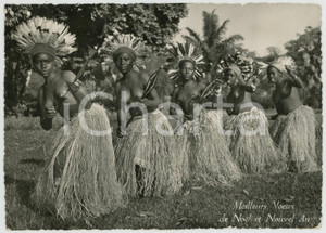 1960 ca AFRICA Nude girls during ritual dance ETHNIC NUDE Postcard FG VG  Cartolina postale d'epoca, viaggiata.CONDIZIONI: FAIRFORMATO: FG    originale e autentica 1