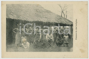 1920 ca AFRIQUE Femmes du chef indigÃ¨ne NU ETHNIQUE Carte postale FP NV  Cartolina postale d'epoca, non viaggiata.CONDIZIONI: fairFORMATO: FP    originale e autentica 1