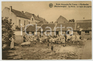 1905 ca BLANKENBERGE - UYTKERKE Ecole Alexandre de Craene - Carte postale FP VG  Cartolina postale d'epoca, viaggiata. FAIR/discreto Lievi smussature agli angoli Formato: FP originale e autentica 1
