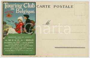 1915 ca TOURING CLUB DE BELGIQUE - Carte postale illustrée  Cartolina postale d'epoca, pubblicitaria, non viaggiata.CONDIZIONI: G (lievi macchie al verso)FORMATO: FP    originale e autentica 1