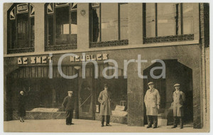 1920 ca SCHAERBEEK Grands Magasins de Meubles C. DE SMET Carte postale FP NV  Cartolina postale d'epoca, non viaggiata.CONDIZIONI: FAIR (smussature agli angoli)FORMATO: FP    originale e autentica 1