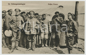 1915 ca WW1 Gefangenenlager - Heizer wasser - Postcard FP NV  Cartolina postale d'epoca, non viaggiata. FAIR/discreto Lievi smussature agli angoli Formato: FP originale e autentica 1