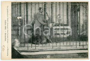 1907 BRUXELLES Jean Baptiste François BIDEL with one of his lions - Postcard FP  Cartolina postale, viaggiata. POOR/danneggiato Smussature e piegature agli angoli, abrasione al verso Formato: FP originale e autentica 1