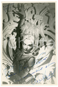 1951 BUENOS AIRES Ada KRISTEL primera bailarina Teatro Colón- AUTOGRAPHED Photo Fotografia d'epoca, con messaggio autografo. CONDIZIONI: F (piegatura angolare)FORMATO: 12x18 cm     originale e autentica 1