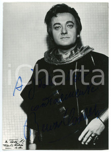 1971 BUENOS AIRES Teatro Colón - Renzo CASELLATO tenor - AUTOGRAPHED Photo Fotografia d'epoca, con autografo. CONDIZIONI: GFORMATO: 11x15 cm     originale e autentica 1