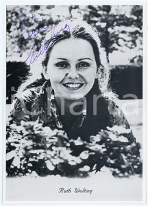 1980 LIRICA Soprano Ruth WELTING - Foto con AUTOGRAFO 13x18 cm Fotografia d'epoca, con autografo. CONDIZIONI: GFORMATO: 13x18 cm    originale e autentica 1