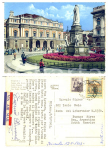 1971 MILANO Teatro alla Scala - Tenore Eugenio FERNANDI *Cartolina con AUTOGRAFO Cartolina postale d'epoca, con autografo. CONDIZIONI: P (piegature angolari e increspature superficiali)FORMATO: FG    originale e autentica 1
