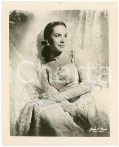 1950 ca Patrice MUNSEL American soprano - SIGNED photo 20x25 cm Fotografia d'epoca, con autografo. CONDIZIONI: P (piccole impressioni marginali)FORMATO: 20x25 cm     originale e autentica 1
