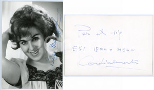 1963 LIRICA Soprano Luisa MARAGLIANO - Ritratto - Foto con AUTOGRAFO Fotografia d'epoca,  con autografo. CONDIZIONI: GFORMATO: 10x15 cm     originale e autentica 1