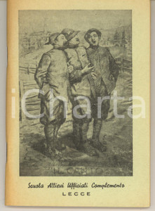 1955 ca AA.VV. ANA - Canzoniere Alpini - Scuola Allievi Ufficiali LECCE 163 pp. Pubblicazione d'epoca, con copertina illustrata. PAGINE: 163CONDIZIONI: GFORMATO: 12x17 cmEDITORE: Associazione Nazionale Alpini - Sezione Ligure    originale e autentica 1