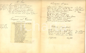 Documento originale, autentico 19041913 MILANO Silvio TAMBURINI Notizie milanesi  Rassegna stampa ritagli n°2 1