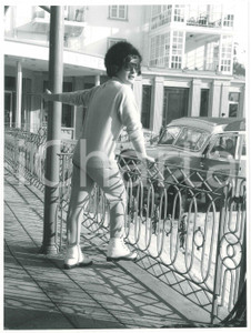 1960 ca DAVOS Silvana PAMPANINI al Grand Hotel Belvedere - Foto 17x23 cm (1)  Fotografia d'epoca. FAIR/discreto Lievi smussature agli angoli Formato: 18x24 originale e autentica 1