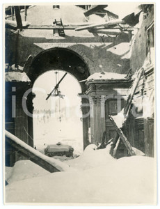 1916 WW1 ASIAGO Chiesa distrutta e sommersa dalla neve - Foto 11x15 cm Fotografia originale d'epoca.CONDIZIONI: G FORMATO: 11x15 cm    originale e autentica 1