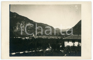 1915 ca ARSIERO (VI) Panorama con Chiesa di San Michele Arcangelo - Foto 13x8 Fotografia d'epoca in formato cartolina postale. CONDIZIONI: FAIR FORMATO: 13x8 cm    originale e autentica 1