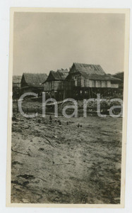 1935 ca SINGAPORE - Paesaggio con abitazioni tradizionali - Foto VINTAGE 11x7 cm Fotografia d'epoca.CONDIZIONI: G FORMATO: 11x7 cm    originale e autentica 1