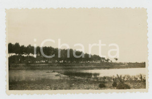 1935 ca CINA - Paesaggio fluviale - Foto VINTAGE 11x7 cm Fotografia d'epoca.CONDIZIONI: GFORMATO: 11x7 cm    originale e autentica 1
