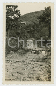 1935 ca CINA - Paesaggio di montagna (1) - Foto VINTAGE 11x7 cm Fotografia d'epoca.CONDIZIONI: F (lievi smussature angolari)FORMATO: 11x7 cm    originale e autentica 1