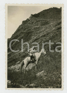 1935 ca CINA TIENTSIN - Leoni di SAN MARCO - A cavallo (4) *Foto Fotografia d'epoca. GOOD/buono  Formato: 9x6 cm originale e autentica 1