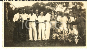 1935 ca CINA TIENTSIN Leoni di SAN MARCO - Festa in costume (9) Foto 11x7 cm Fotografia d'epoca.CONDIZIONI: G FORMATO: 11x7 cm    originale e autentica 1