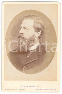 1880 ca LONDON Portrait of a minister - Photo LOCK & WHITFIELD Fotografia d'epoca, su cartoncino rigido. FOTOGRAFO: Lock &amp; Whitfield - LondonCONDIZIONI: GFORMATO: 11x16 cm    originale e autentica 1