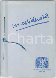 Libro, pubblicazione d epoca 19381939 EIA COLUMBIA PICTURES in evidenza Catalogo stagione cinematografica 1