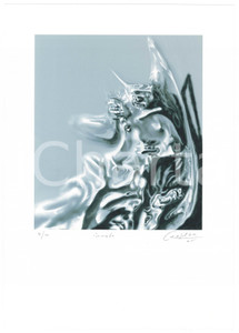 2005 Jurgen CZASCHKA - Incubo - SIGNED colour print n° 4/40 Stampa a colori a tiratura limitata, numerata (4/40) e firmata in originale dall'illustratore e incisore J&uuml;rgen Czaschka.FORMATO: 21x30 cmCONDIZIONI: G GOOD/buono  Formato: 21x30 cm originale e autentica 1